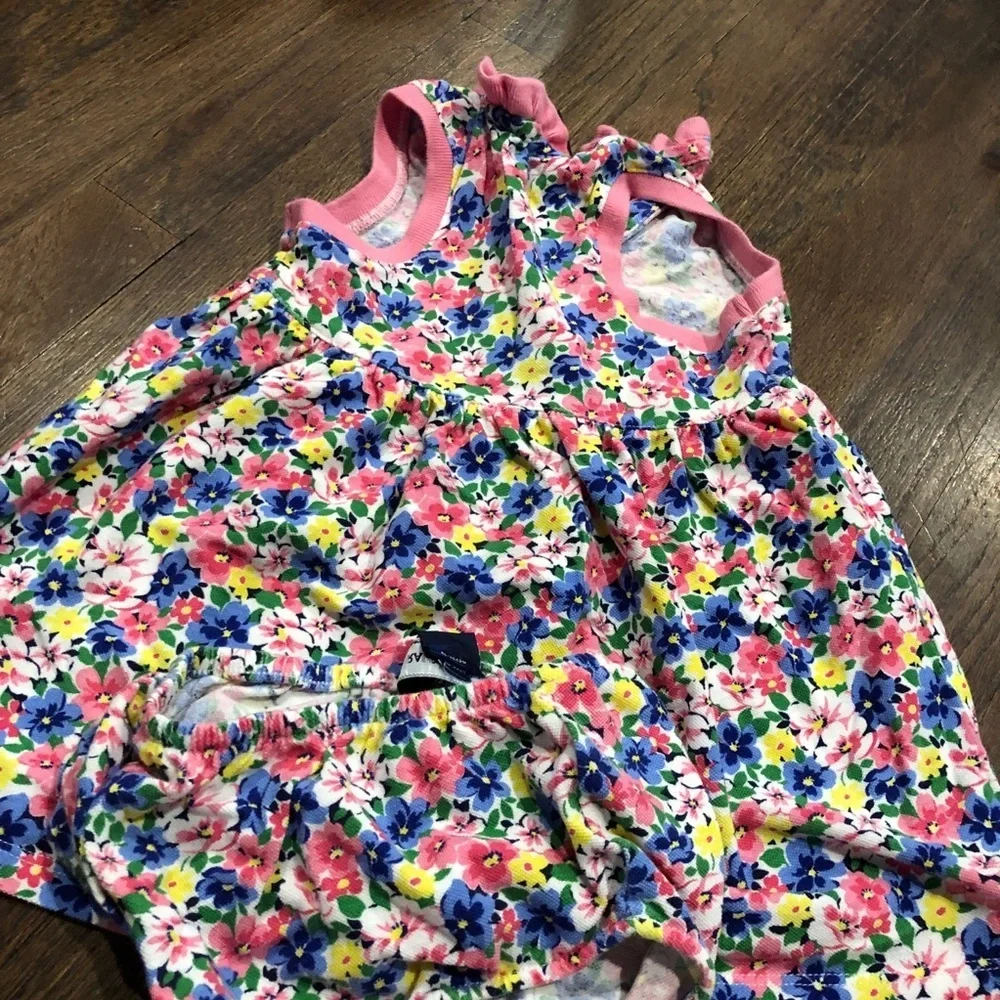Ralph Lauren 18M 🌺 🌸 dress with diaper cover